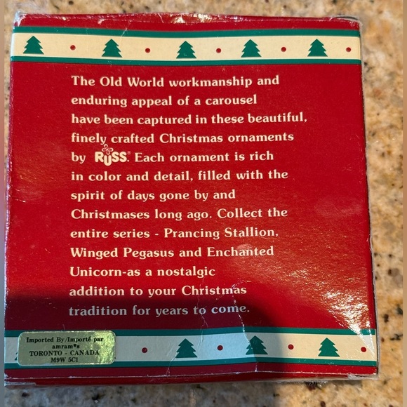 🎁 Hallmark Carousel Horse Ornament - Picture 2 of 5